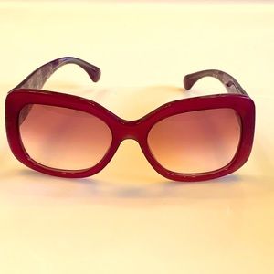 CHANEL sunglasses. Made in Italy.  CHANEL chic.